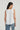 Top cuello redondo blanco