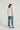 Top cuello redondo blanco