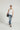 Top cuello redondo blanco