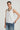 Top cuello redondo blanco