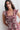 Vestido gomas tirantes berenjena