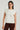 Camiseta puntilla manga corta natural