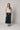 Pantalón cropped negro fluido