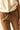 Pantalón cordón rayas camel