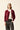 Chaqueta cremallera perfecto burdeos