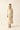 Falda midi punto beige