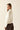 Chaqueta punto cruzada 1 botón blanco