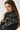 Bufanda animal print brillo gris