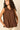 Blusa sin mangas marrón chocolate