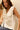 Blusa lino frunce volante blanco