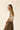 Bomber raso beige manga 3/4
