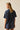 Camisa manga corta rayas azul