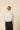 Camisa cropped con rayas dos bolsillos