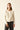 Chaqueta botones cruzado crudo
