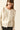 Chaqueta botones cruzado crudo