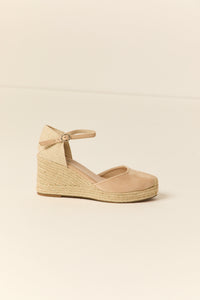 Cuña valenciana de esparto beige