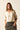Camisa raso botones beige