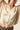Top raso botones beige