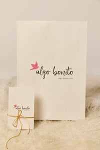 Sobre regalo grande Algo Bonito blanco