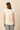 Camiseta fluida volante blanco