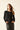 Chaqueta botones cruzado negro