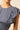 Top volantes vichy azul marino