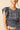 Top volantes vichy azul marino