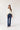 Jeans campana azul tejano