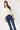 Jeans campana azul tejano