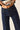 Jeans tiro medio costuras azul