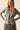 Jersey cuello pico nervio gris