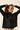 Jersey rombo calado negro