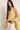 Kimono lino puntilla amarillo