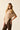 Bufanda pico grande lisa beige