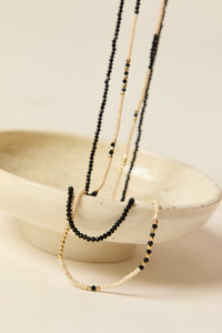 Pack collares extralargos cuentas bicolor