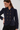 Chaqueta botones chenilla azul marino
