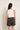 Short lino puntilla gris antracita