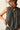 Top bambula brillo Gris antracita