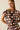 Top lazo print geométrico multicolor