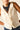 Top lino volantes crema