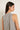 Top seersucker rayas sin mangas blanco