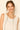 Top lino flecos blanco
