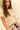 Top punto fino cuello barco beige