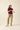 Jeans barrel bolsillos oblicuos beige