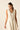 Vestido evasé crudo sin mangas