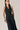 Vestido halter de rayas midi negro