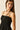 Vestido largo negro de tirantes