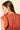 Vestido midi volantes teja