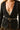 Blazer de punto negro