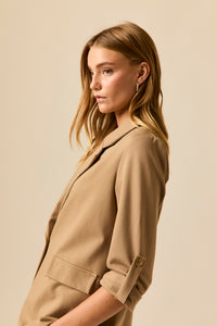 Blazer sastre camel